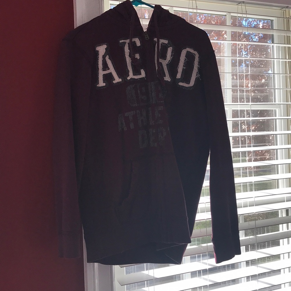 Aeropostale Maroon Hoodie